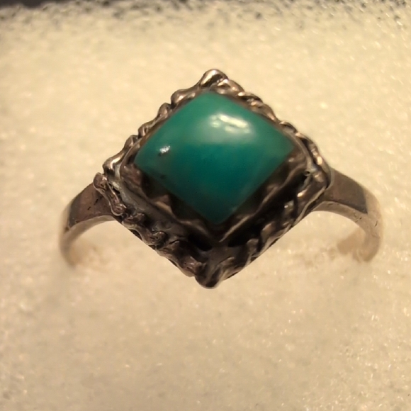Sterling Silver Turquoise Ring - Picture 2 of 5